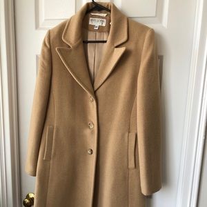 Larry Levine camel coat